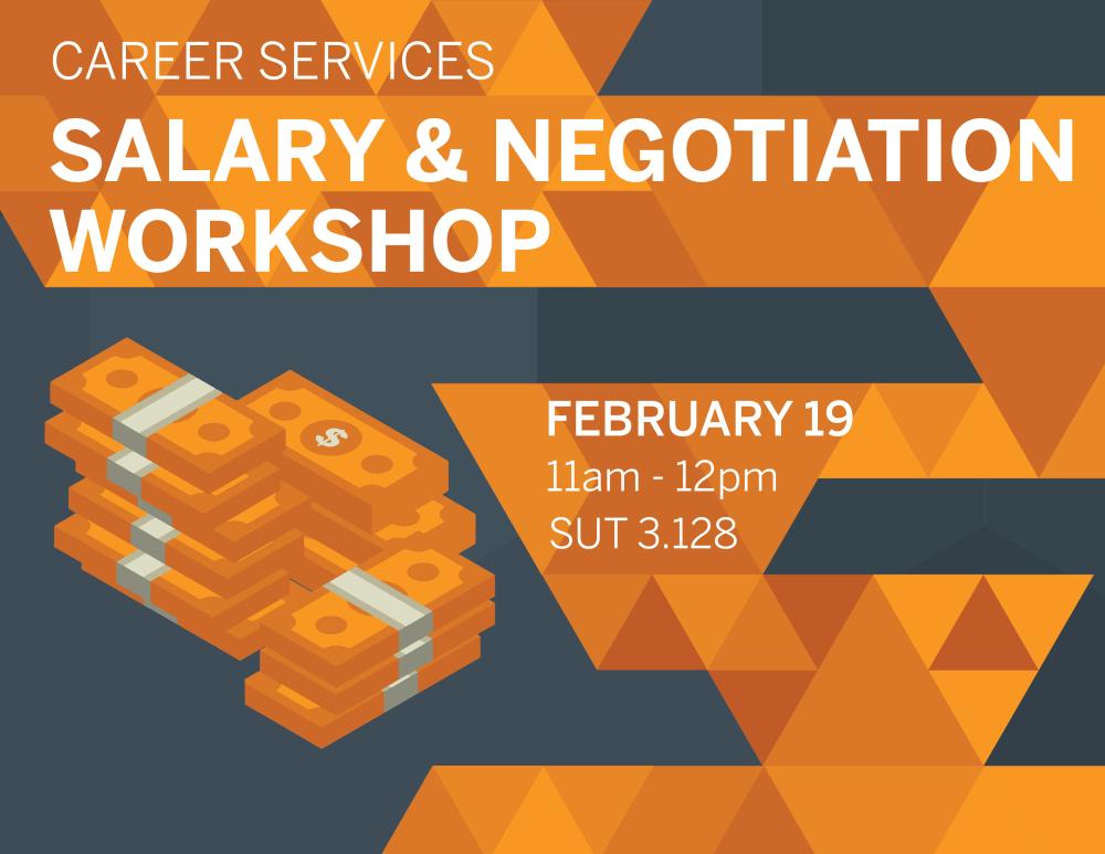 Salary Negotiation Workshop School Of Architecture